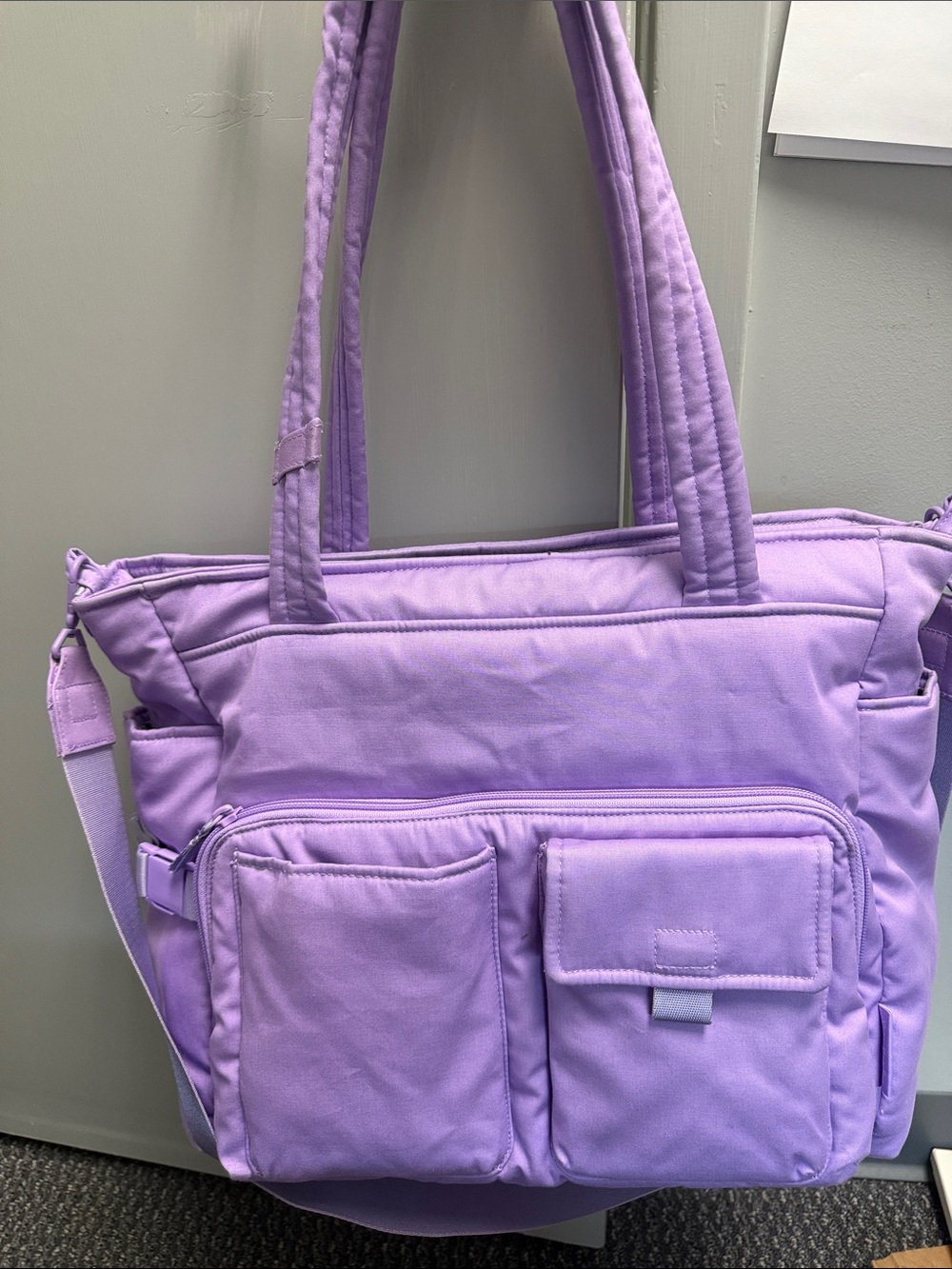 Vera Bradley Lavender Everyday Tote Bag - Versatile Women's Shoulder Bag